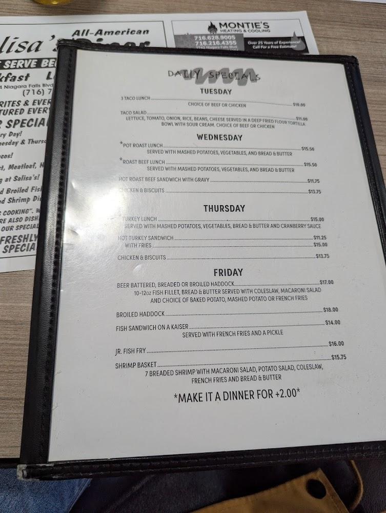 Salisa's Menu image 4